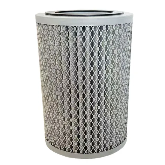 스테인레스 스틸 접이식 가스 파이프라인 가스 분리 필터 G8.0 가스 필터