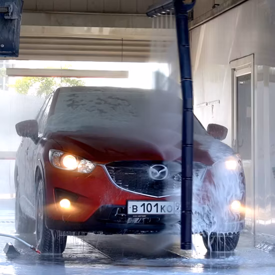 공기 건조계 고압을 가진 Touchless 완전히 자동적인 세차 로봇